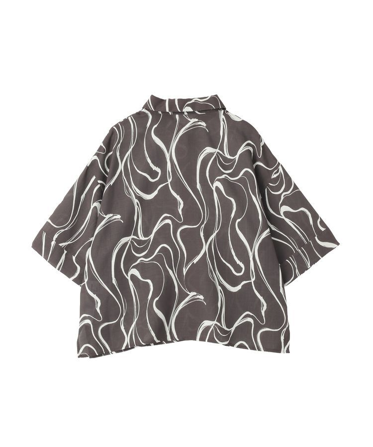 GARAGE OF GOOD CLOTHING「【日本製】線画プリントシャツ」|シャツ・ブラウス|