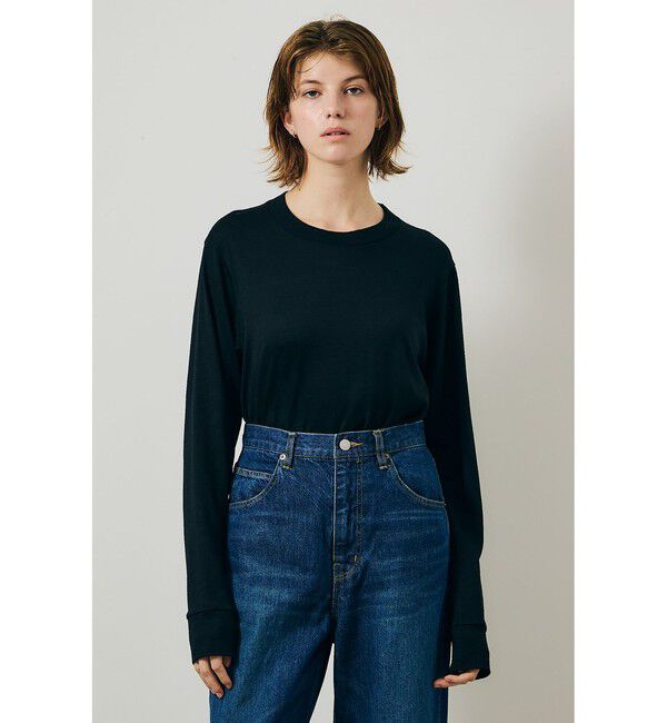 MARMARMAR「MARMARMAR ニットライクウールプルオーバー」|Tシャツ・カットソー|