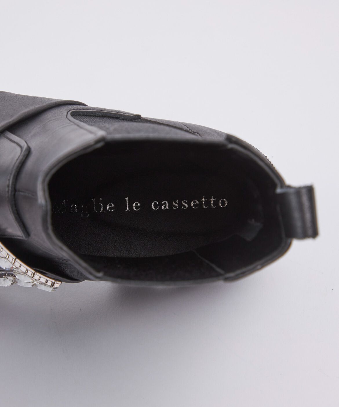 Maglie le cassetto「ビジューサイドゴアブーツ」|ショートブーツ|