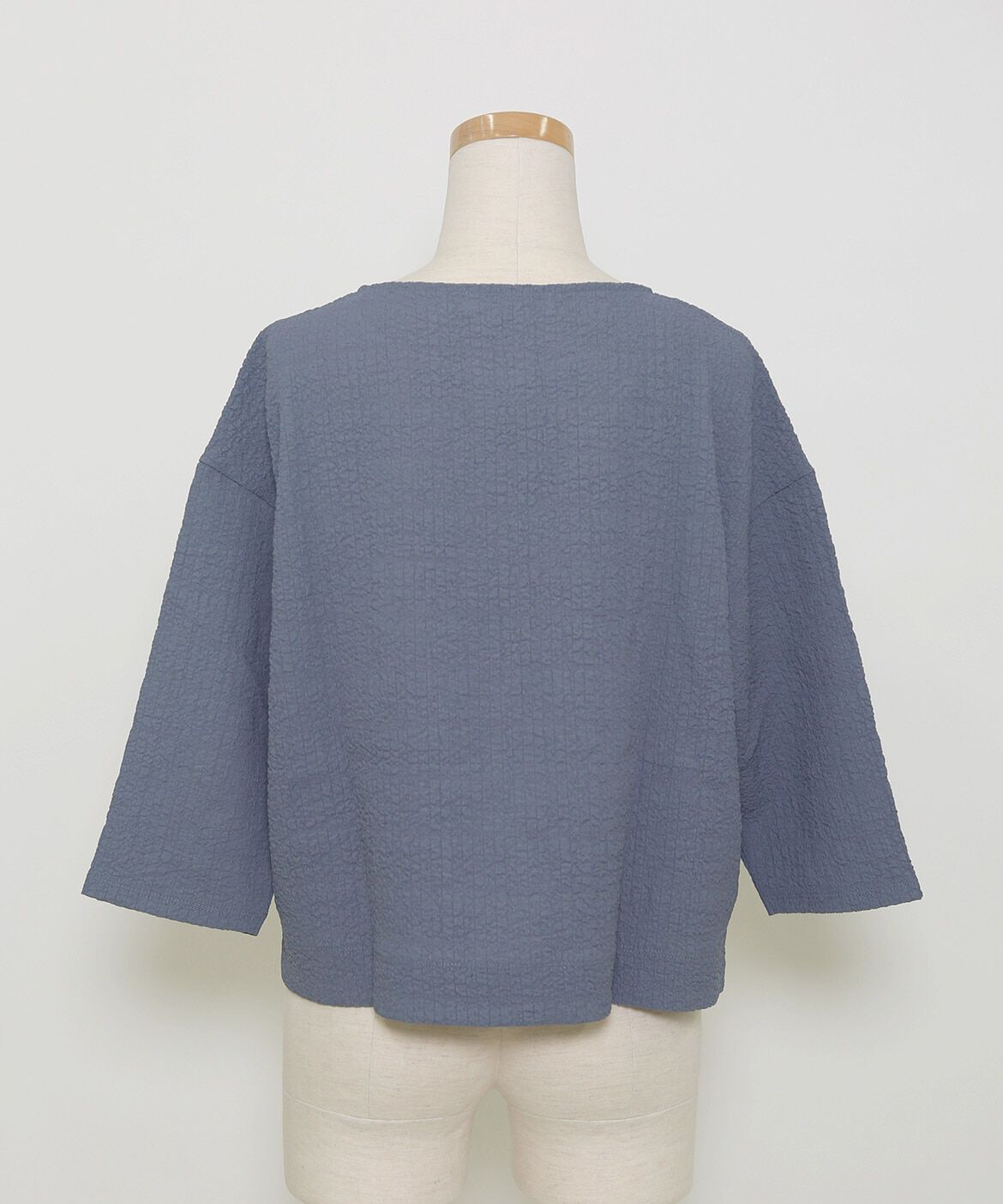 INED「《大きいサイズ》2WAYストレッチドロップショルダーカットソー」|Tシャツ・カットソー|