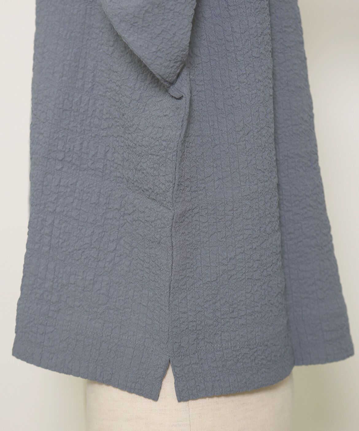 INED「《大きいサイズ》2WAYストレッチドロップショルダーカットソー」|Tシャツ・カットソー|