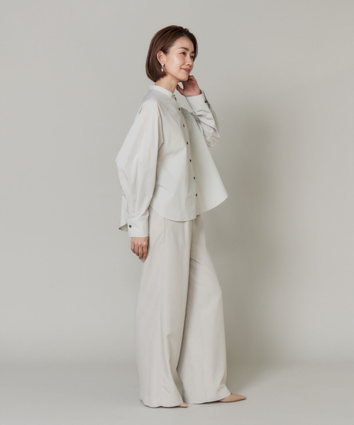 7-IDconcept.「イージーワイドパンツ｜しなやかな落ち感が叶える上品で軽やかな一本」|その他|