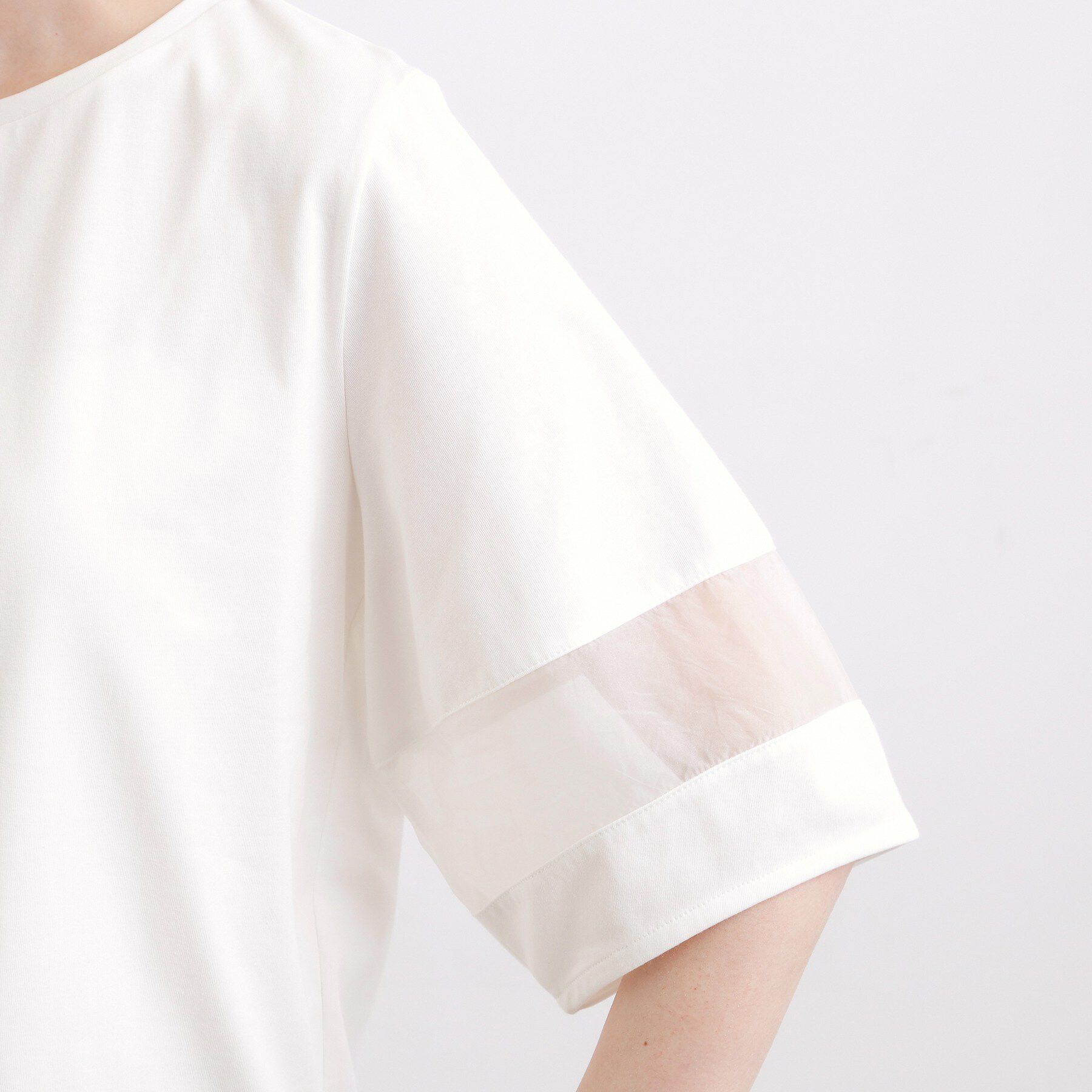 grove「【吸水速乾・UVカット】シアードッキングランタンスリーブTシャツ」|Tシャツ・カットソー|