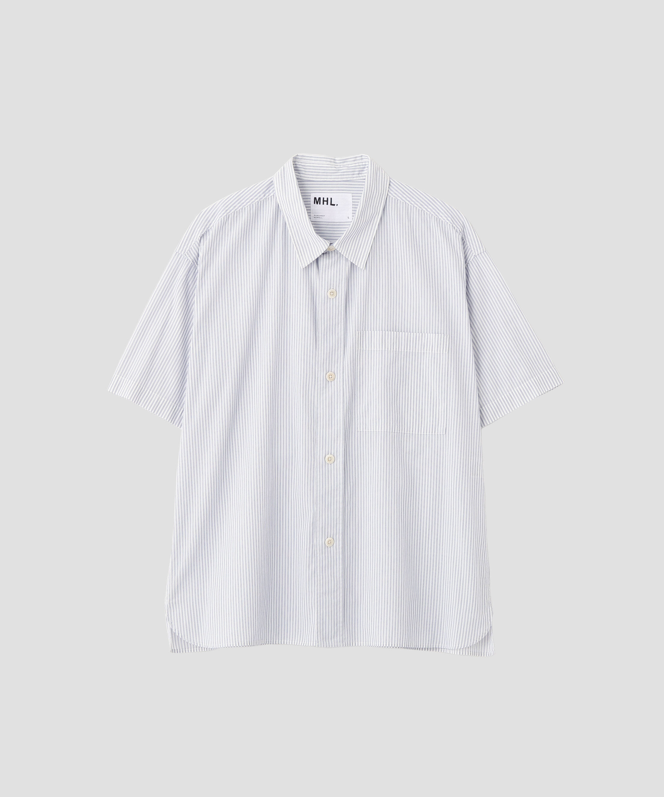 MHL.「YARN DYED COTTON VOILE SHIRT」|シャツ・ブラウス|