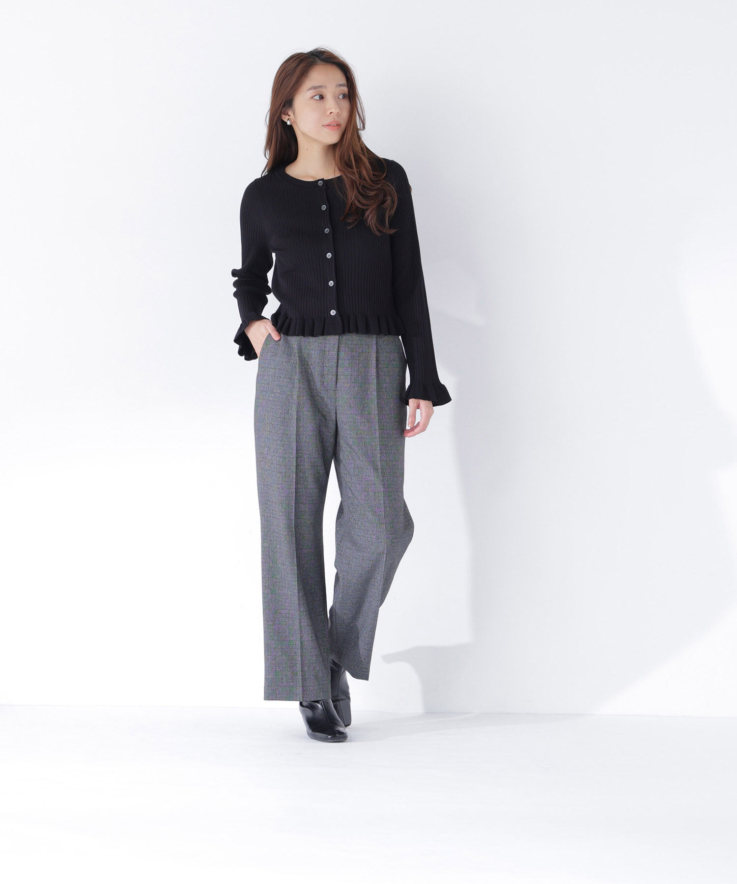  「＜CanCam10月号掲載＞ダブルブレスト SETUP ワイドパンツ」|その他|