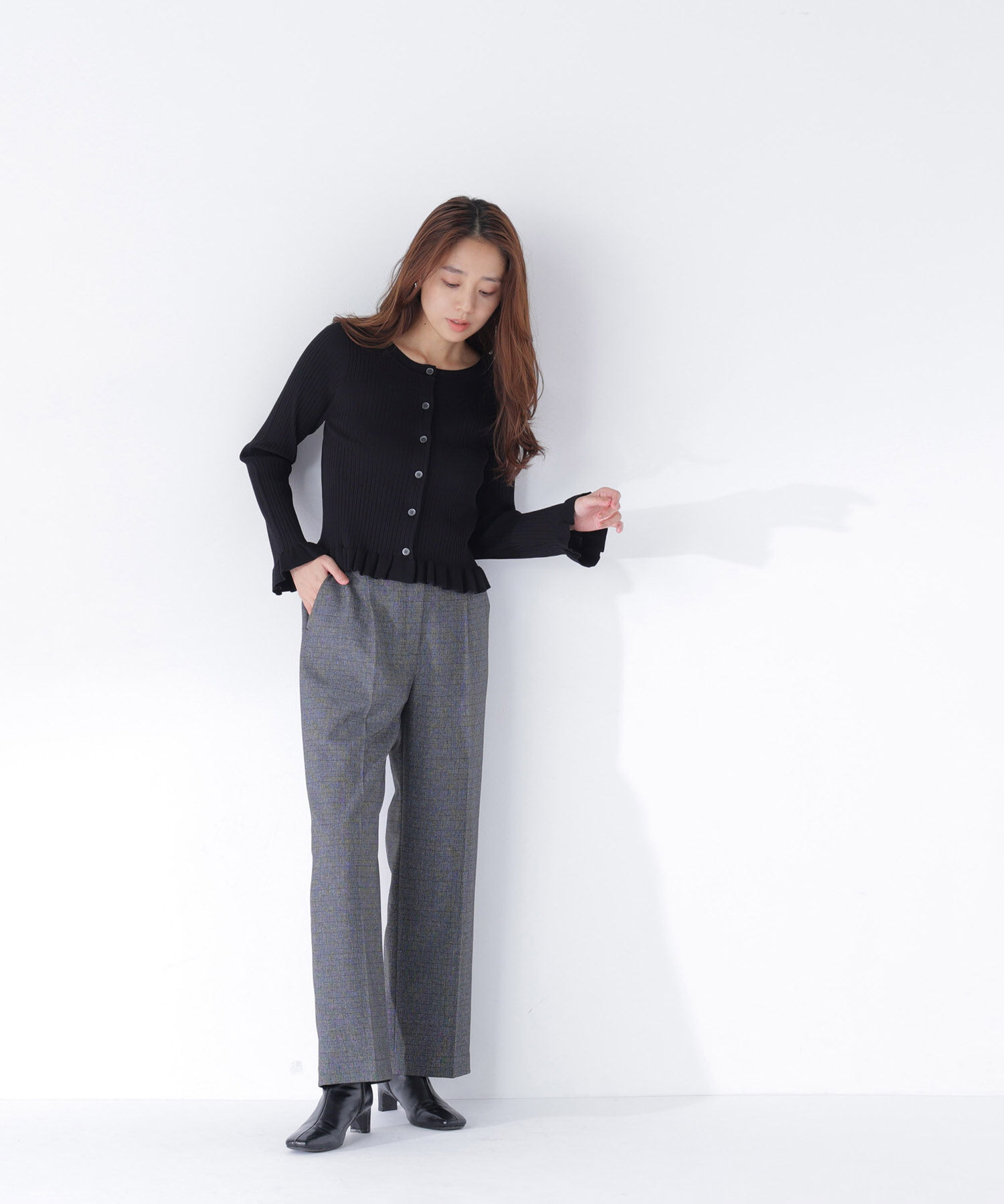  「＜CanCam10月号掲載＞ダブルブレスト SETUP ワイドパンツ」|その他|