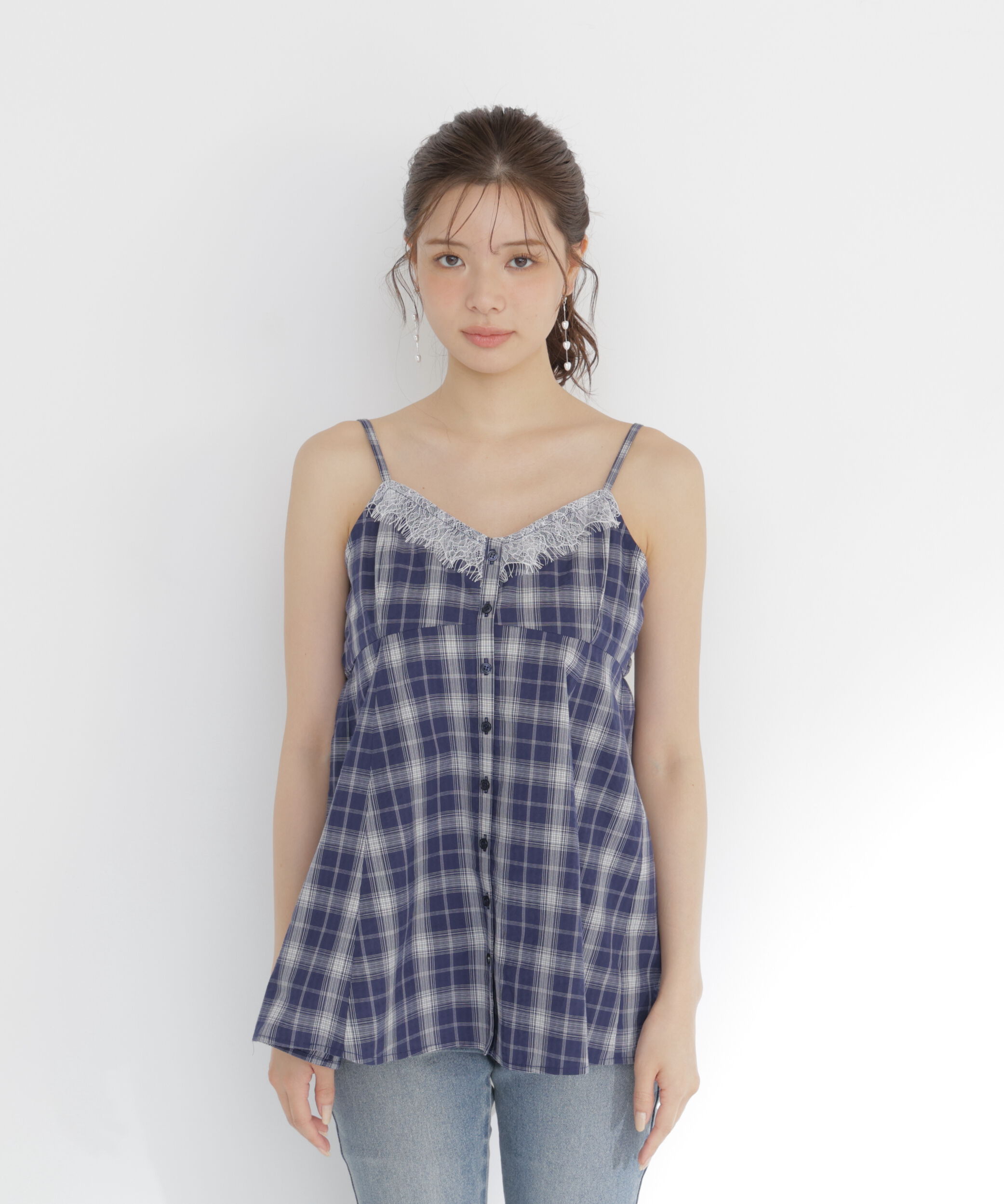 PROPORTION BODY DRESSING「＜a/mie＞レイヤードキャミソールビスチェ」|シャツ・ブラウス|