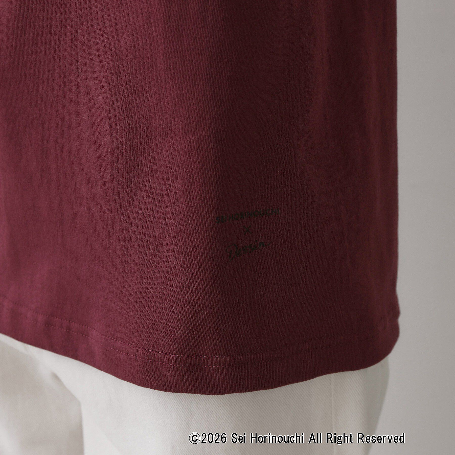 Dessin「Sei Horinouchi&times;Dessin Tシャツ」|Tシャツ・カットソー|