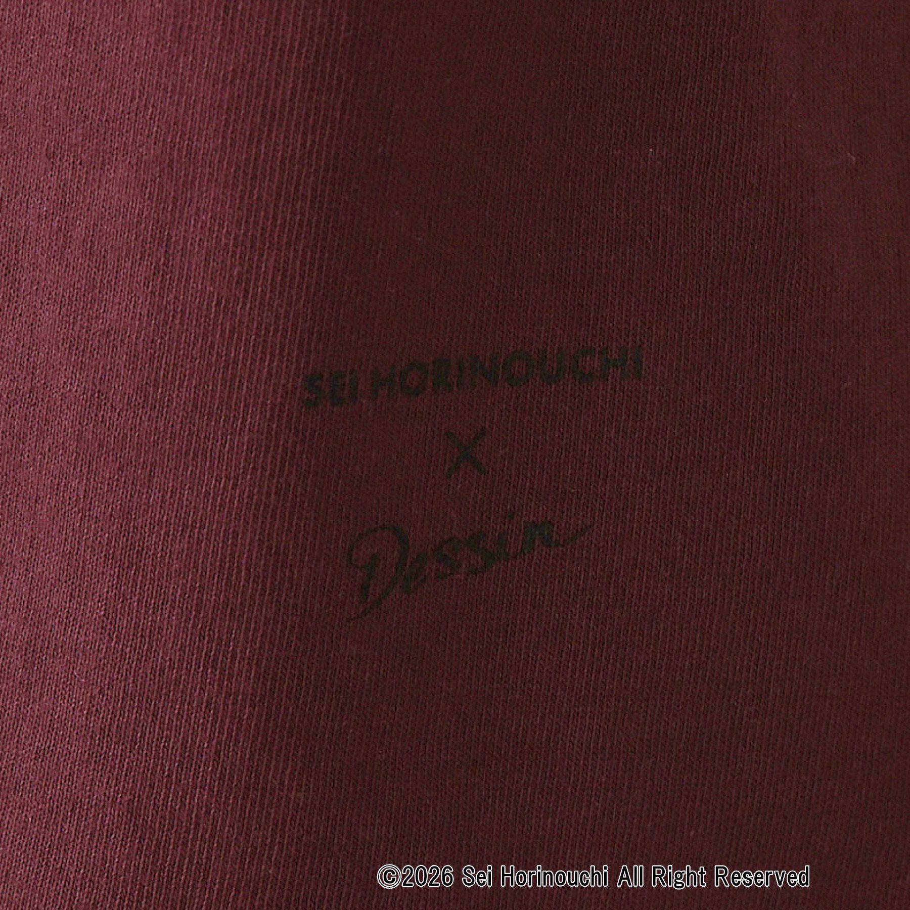 Dessin「Sei Horinouchi&times;Dessin Tシャツ」|Tシャツ・カットソー|