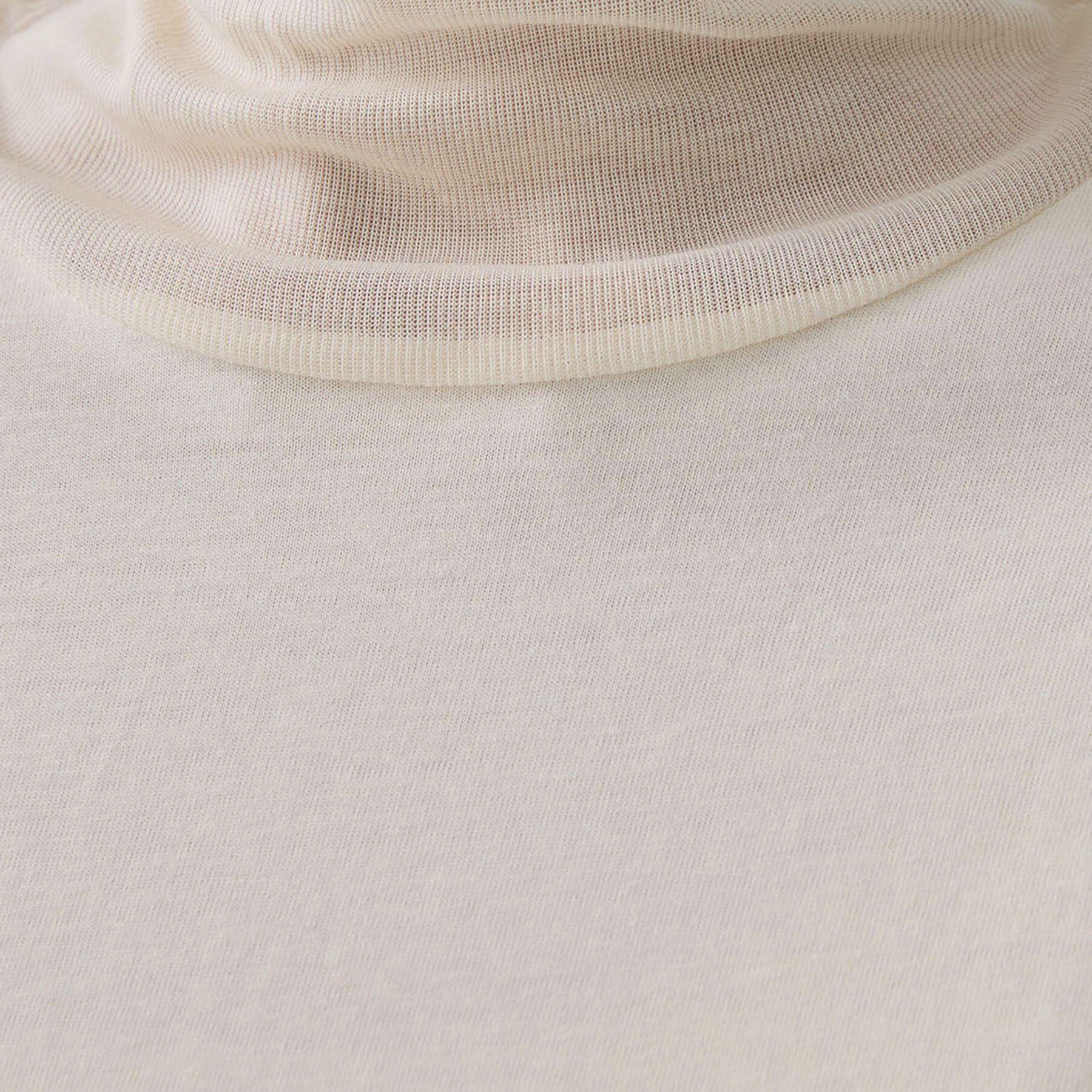 Dessin「【秋のレイヤードアイテム】シアー切り替えタートルプルオーバー」|Tシャツ・カットソー|