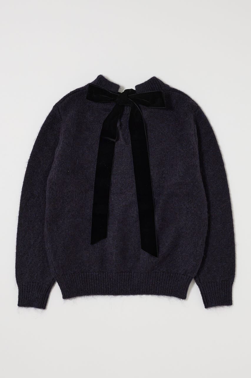 MOUSSY「BACK RIBBON セーター」|ニット・セーター|
