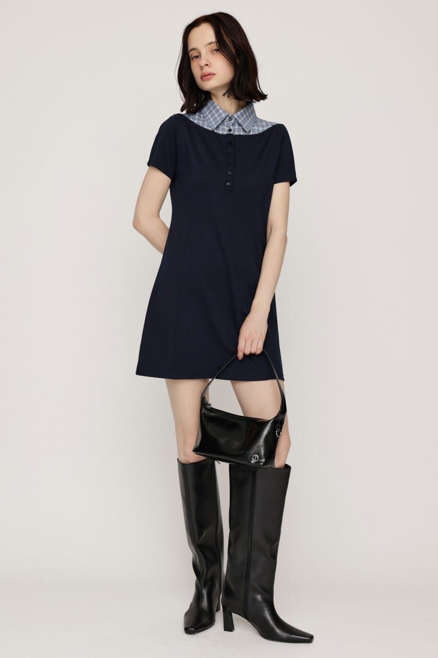 SLY「DOCKING HENRY CUT ショートワンピース」|ワンピース|