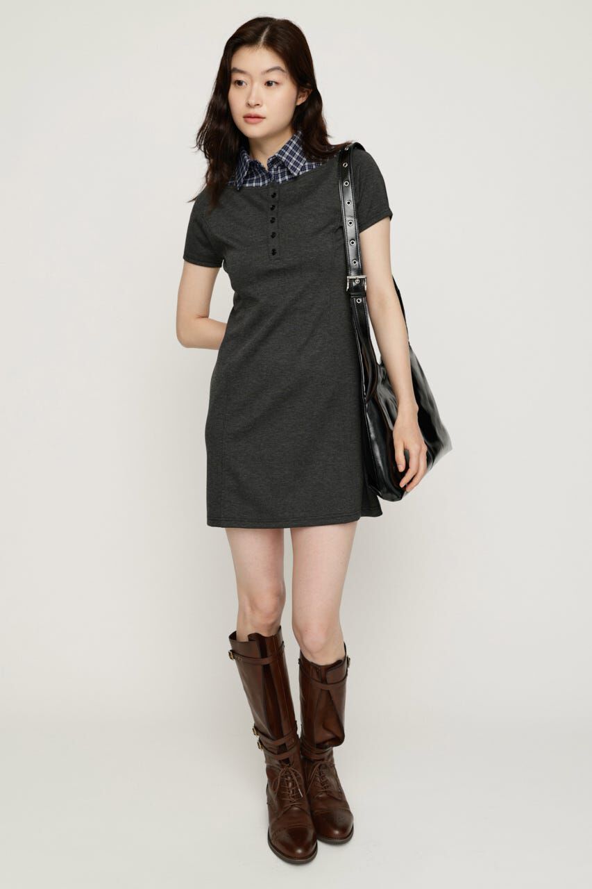 SLY「DOCKING HENRY CUT ショートワンピース」|ワンピース|