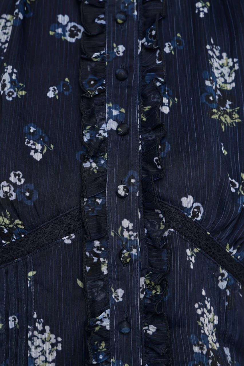 SLY「GATHER FRILL H／N PUFF ブラウス」|シャツ・ブラウス|
