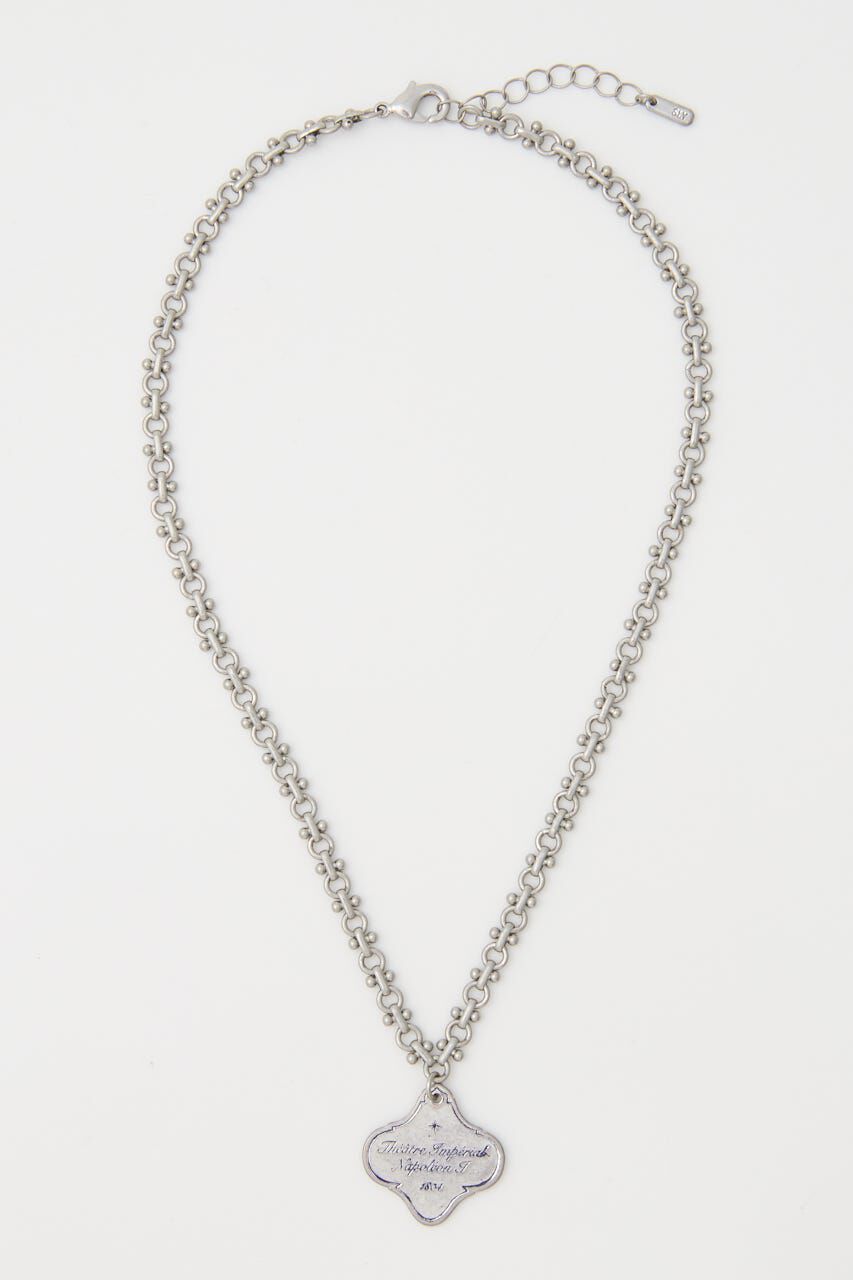 SLY「PLATE MOTIF 2P ネックレス」|ネックレス|