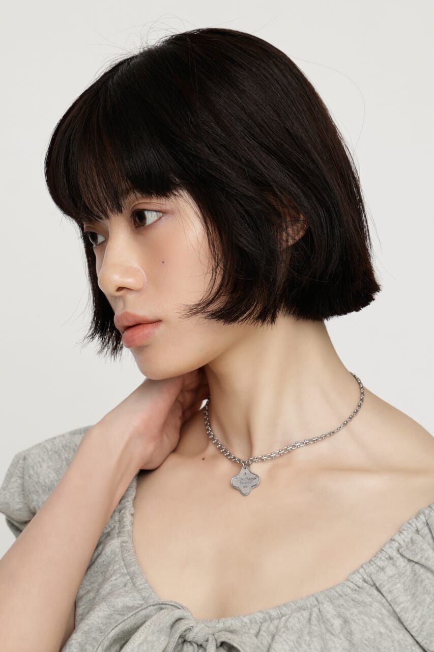 SLY「PLATE MOTIF 2P ネックレス」|ネックレス|