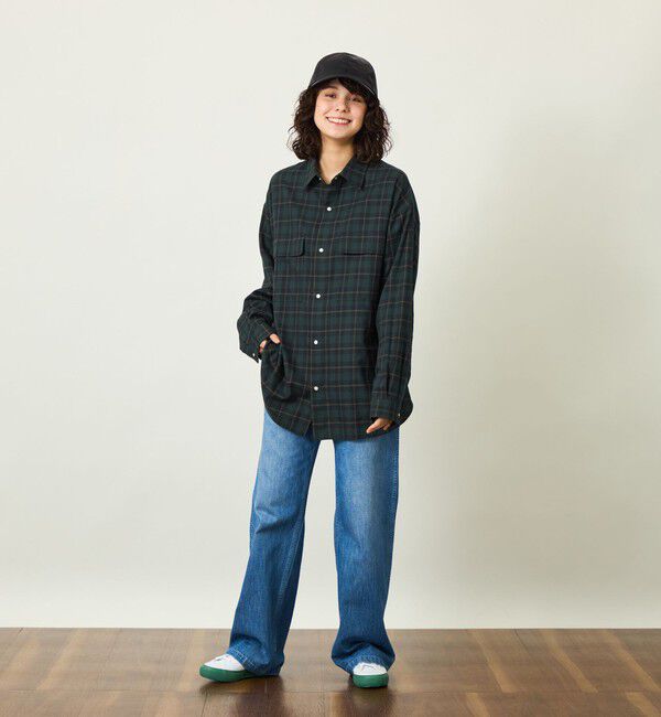MACKINTOSH PHILOSOPHY「GREY LABEL フランネルチェックシャツ」|シャツ・ブラウス|