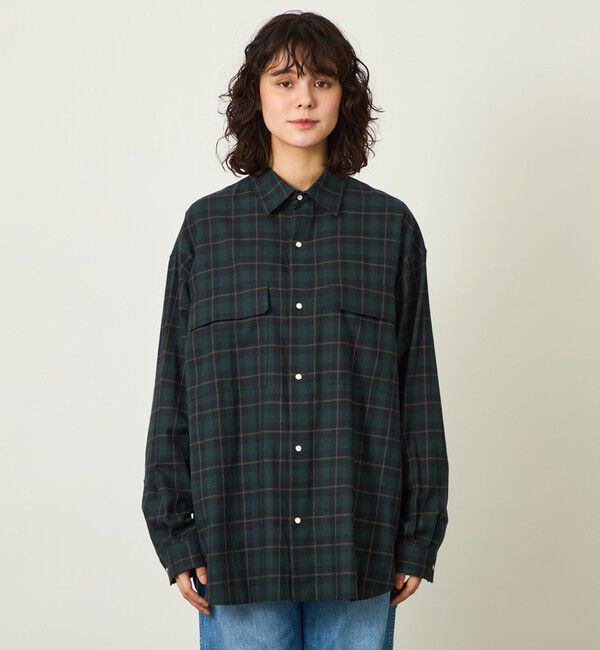 MACKINTOSH PHILOSOPHY「GREY LABEL フランネルチェックシャツ」|シャツ・ブラウス|