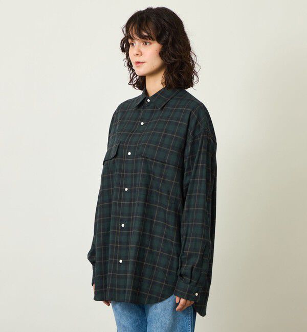 MACKINTOSH PHILOSOPHY「GREY LABEL フランネルチェックシャツ」|シャツ・ブラウス|
