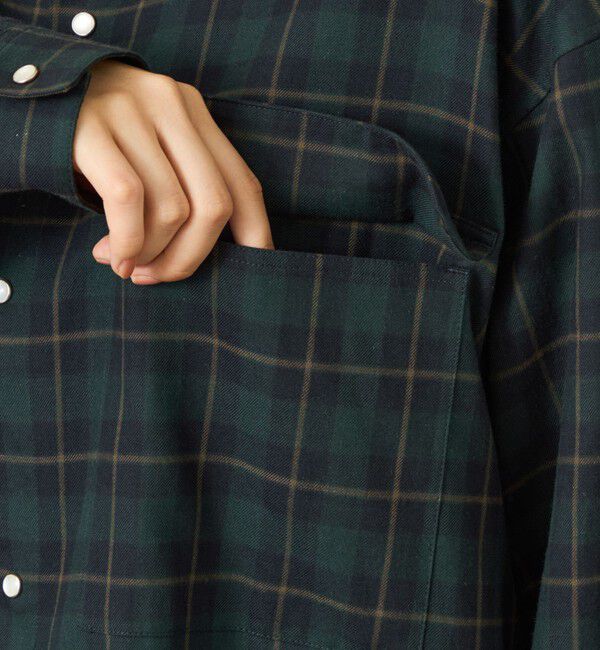 MACKINTOSH PHILOSOPHY「GREY LABEL フランネルチェックシャツ」|シャツ・ブラウス|