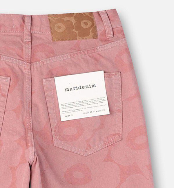 Marimekko「Maridenim Wide Unikko S ジーンズ」|チノ|