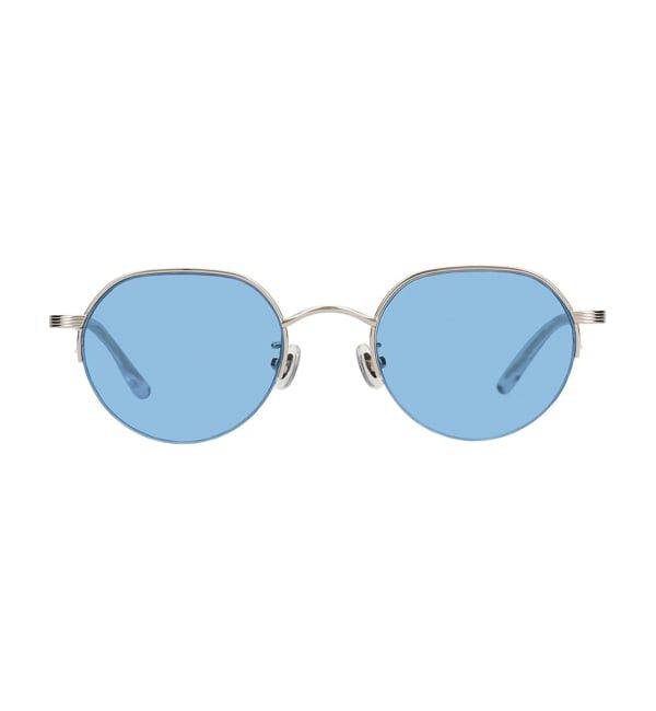  「SUNCUTGlasses/UV100%CUT サングラス カラーレンズ メタルフレーム UVカット 紫外線対策 Zoff」|サングラス|