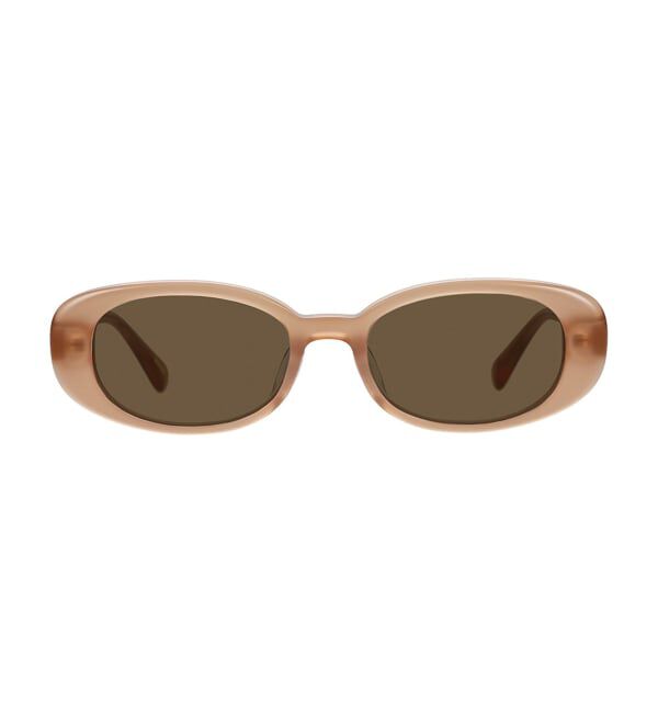  「Zoff｜UNITED ARROWS ユナイテッドアローズ オーバル型 サングラス | カラーレンズ 紫外線対策 UVカット  」|サングラス|ブラウン