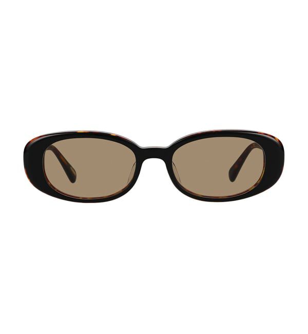  「Zoff｜UNITED ARROWS ユナイテッドアローズ オーバル型 サングラス | カラーレンズ 紫外線対策 UVカット  」|サングラス|黒3