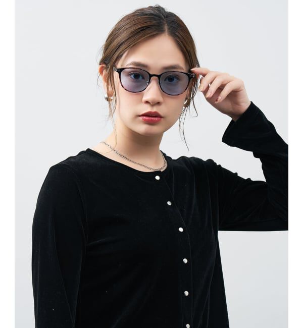  「WEB限定 SUNCUTGlasses/UV100％CUT ボストン型 パーソナルカラーサングラス | イエベ ブルべ」|サングラス|