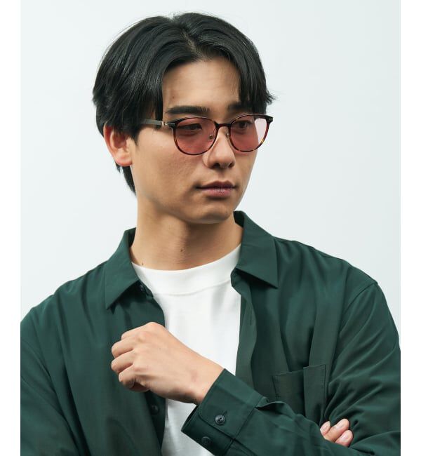  「WEB限定 SUNCUTGlasses/UV100％CUT ボストン型 パーソナルカラーサングラス | イエベ ブルべ」|サングラス|