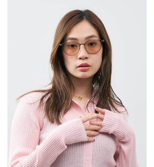  「WEB限定 SUNCUTGlasses/UV100％CUT ボストン型 パーソナルカラーサングラス | イエベ ブルべ」|サングラス|