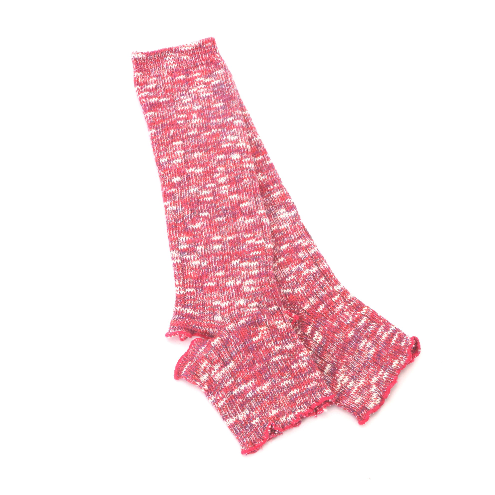 BACKYARD FAMILY「サンダルソックス スモールストーンソックス Small Stone Socks 靴下 ソックス」|ソックス|レッド1