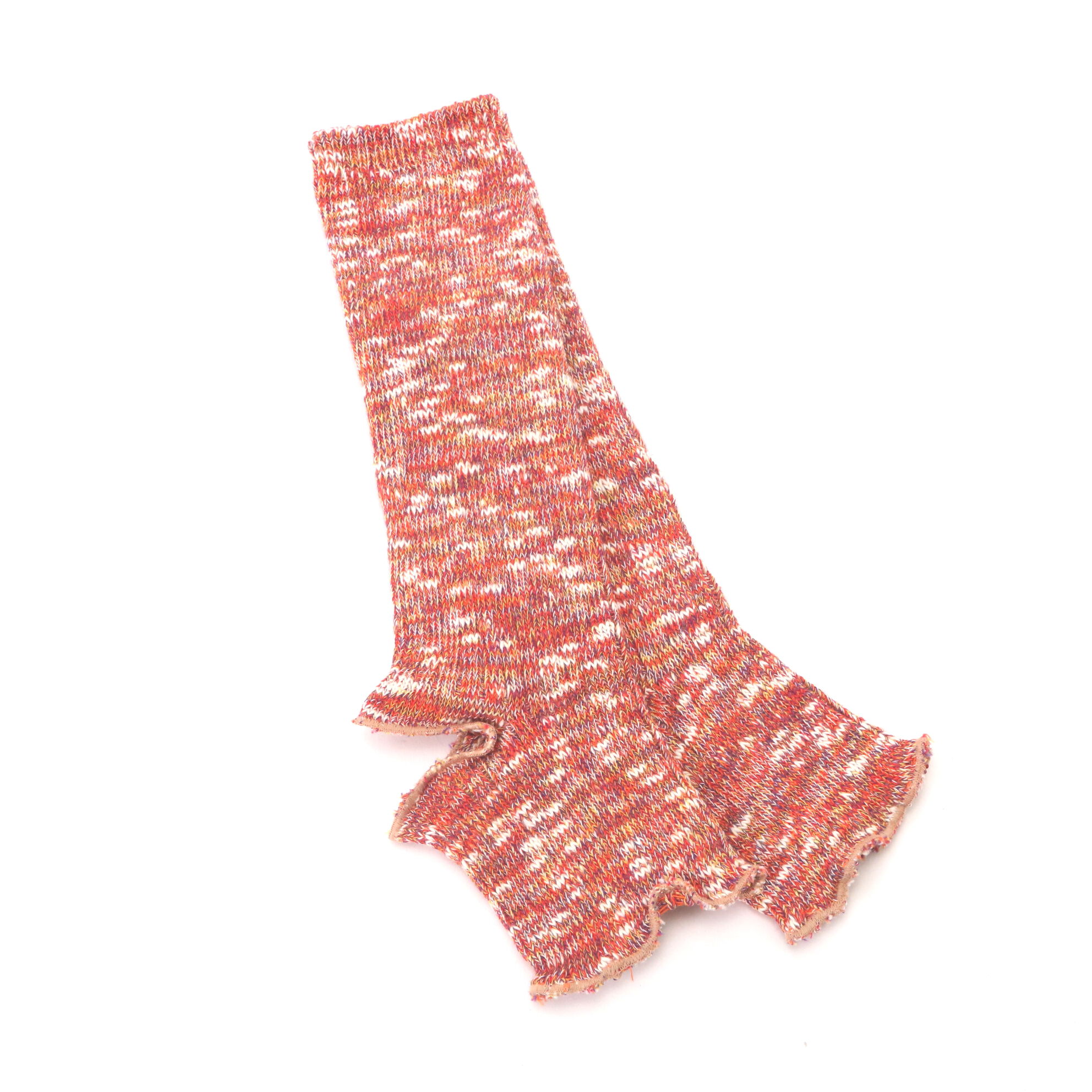 BACKYARD FAMILY「サンダルソックス スモールストーンソックス Small Stone Socks 靴下 ソックス」|ソックス|レッド2
