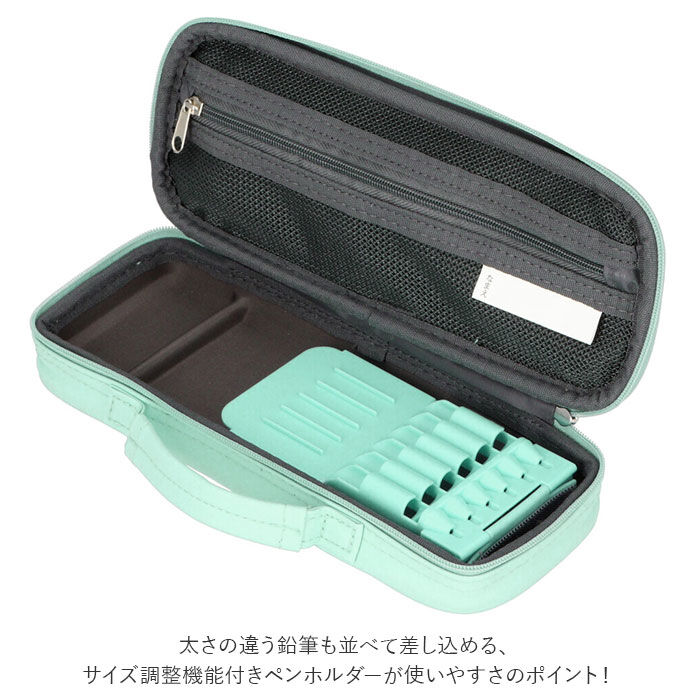 BACKYARD FAMILY「ペンケース 大容量 通販 コンパクト 合皮 軽量 筆入れ 筆入 筆箱 収納力 ペンホルダー 文具」|ステーショナリー|