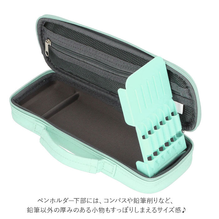 BACKYARD FAMILY「ペンケース 大容量 通販 コンパクト 合皮 軽量 筆入れ 筆入 筆箱 収納力 ペンホルダー 文具」|ステーショナリー|