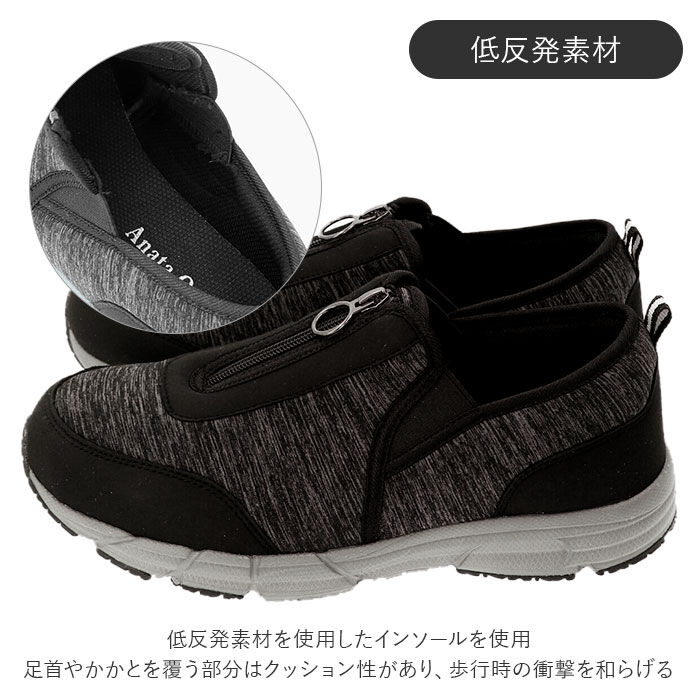BACKYARD FAMILY「スニーカー レディース メンズ 通販 履きやすい 歩きやすい 幅広 ゆったり 滑り止め すべり止め」|スニーカー|