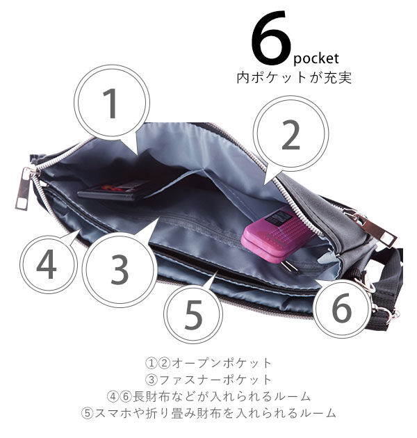 BACKYARD FAMILY「サコッシュ メンズ 小さめ 通販 40代 おしゃれ レディース ショルダーバッグ 斜め掛け」|ショルダー・メッセンジャー|