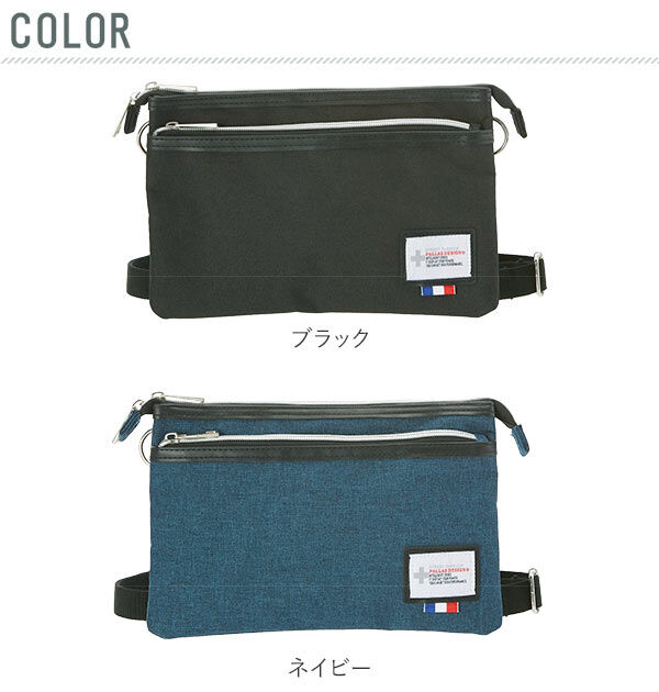 BACKYARD FAMILY「サコッシュ 通販 メンズ レディース ショルダーバッグ ミニショルダー スマホポーチ ブラック 黒」|ショルダー・メッセンジャー|
