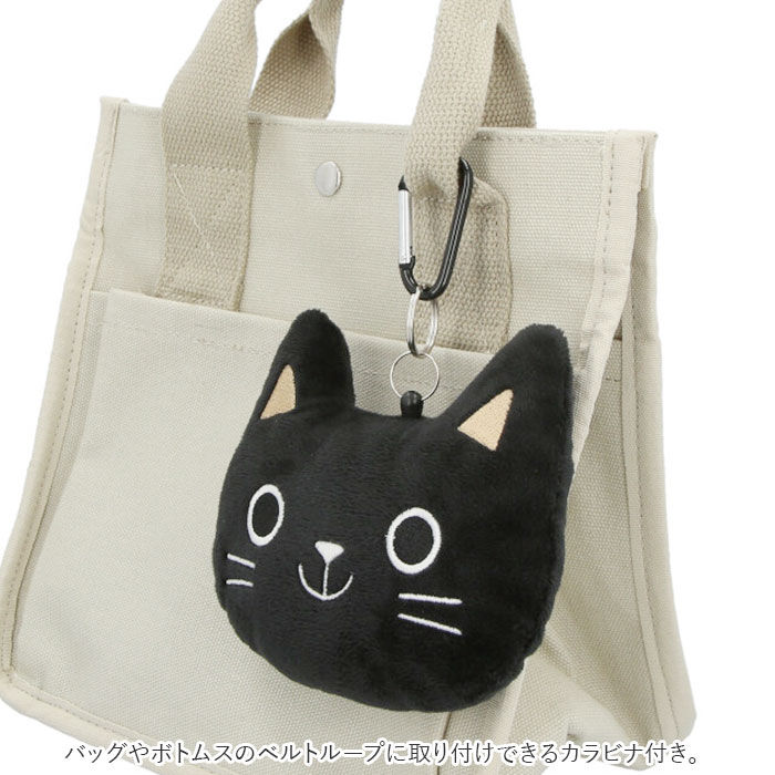 BACKYARD FAMILY「パスケース リール付き 子供 通販 リール付きパスケース 可愛い ぬいぐるみ ねこ 猫 ネコ いぬ」|定期入れ|