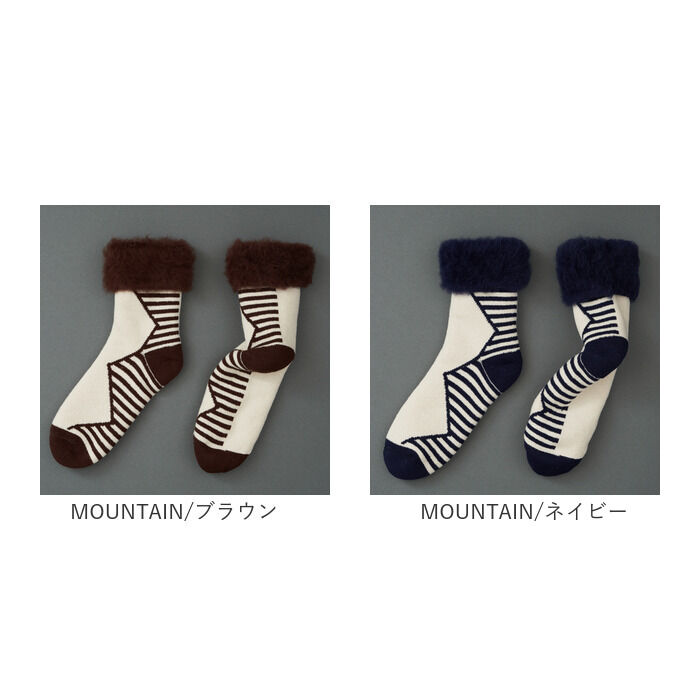 BACKYARD FAMILY「靴下 あったか レディース 通販 メンズ あったか靴下 ソックス もこもこソックス ルームソックス」|ソックス|