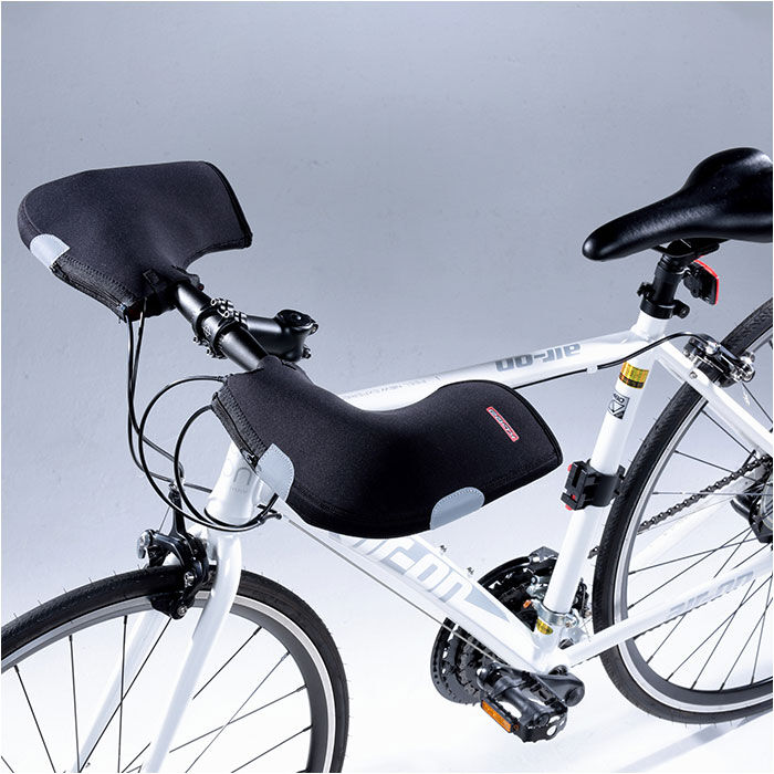 BACKYARD FAMILY「自転車 ハンドルカバー 防寒 防水 通販 撥水 はっ水 ハンドル カバー クロスバイク 通勤 通学」|その他|