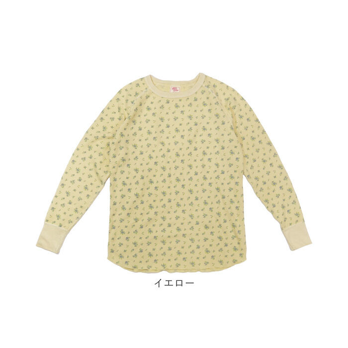 BACKYARD FAMILY「ロングtシャツ レディース 長袖 通販 JEMORGAN ジェーイーモーガン 長袖Tシャツ 花柄」|Tシャツ・カットソー|