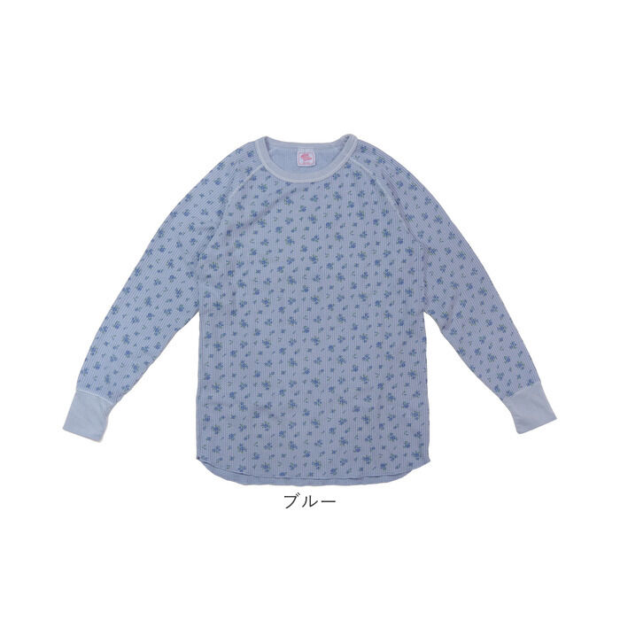BACKYARD FAMILY「ロングtシャツ レディース 長袖 通販 JEMORGAN ジェーイーモーガン 長袖Tシャツ 花柄」|Tシャツ・カットソー|