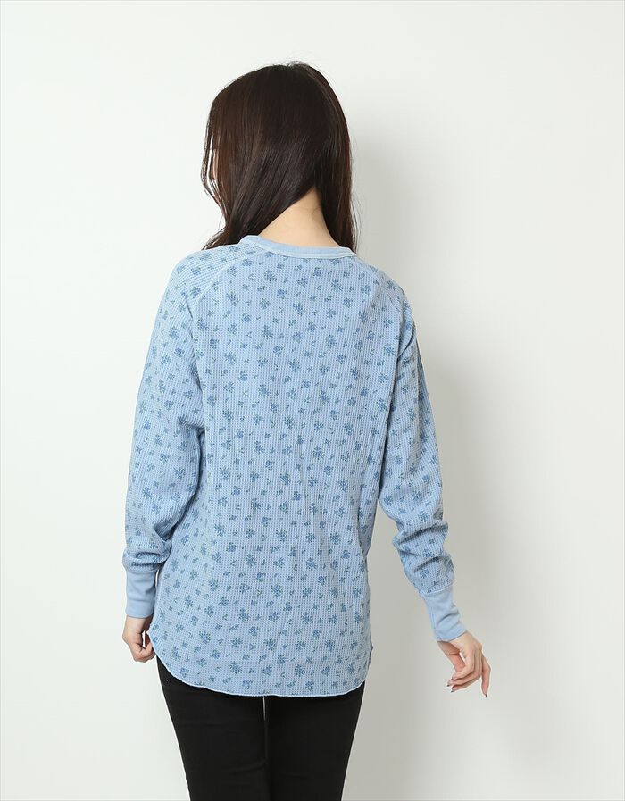 BACKYARD FAMILY「ロングtシャツ レディース 長袖 通販 JEMORGAN ジェーイーモーガン 長袖Tシャツ 花柄」|Tシャツ・カットソー|