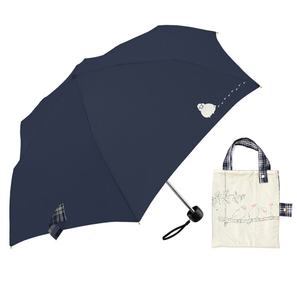 BACKYARD FAMILY「折りたたみ傘 軽量 コンパクト 通販 吸水トートバッグ 雨傘 かさ 折り畳み傘 ミニ傘 置き傘」|傘|ブルー2