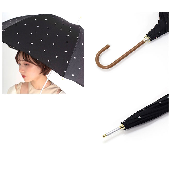 BACKYARD FAMILY「ニフティカラーズ 長傘 通販 nifty colors 傘 レディース 手開き 58cm 雨傘」|傘|