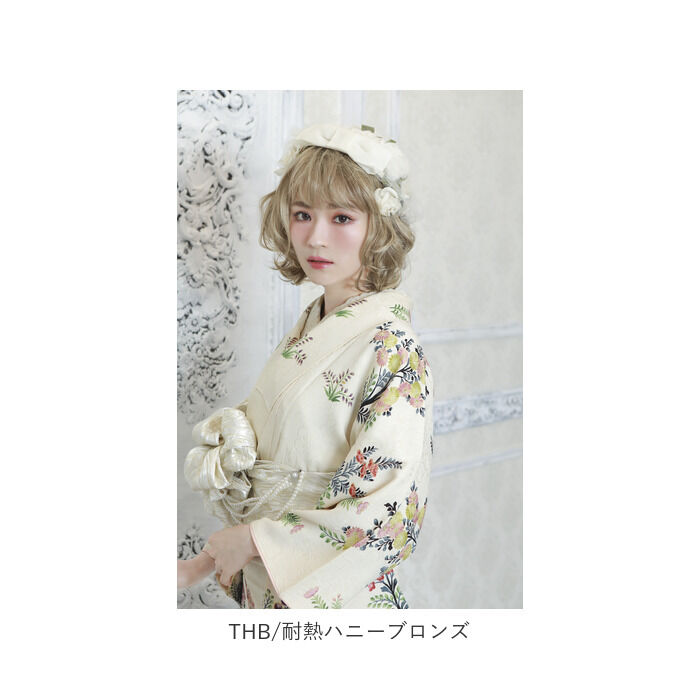 BACKYARD FAMILY「プリシラ ウィッグ 通販 フルウィッグ セミロング オールウィッグ クラシカルボブ A-664」|ヘアスタイリング|