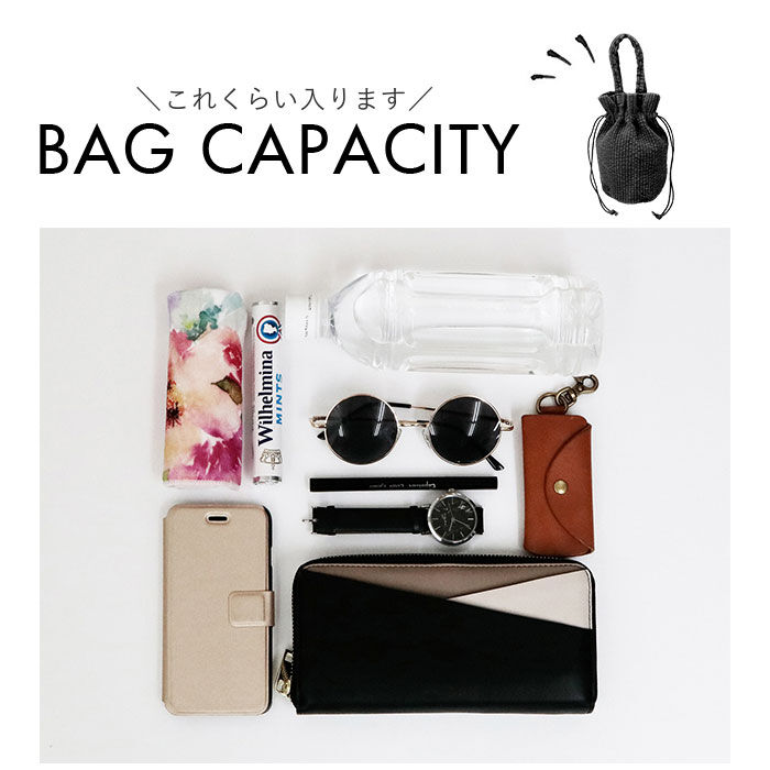 BACKYARD FAMILY「Rename ヌビ ミニ巾着バッグ 通販 ヌビバッグ かばん 巾着バッグ 巾着 レディース カバン」|ハンドバッグ|
