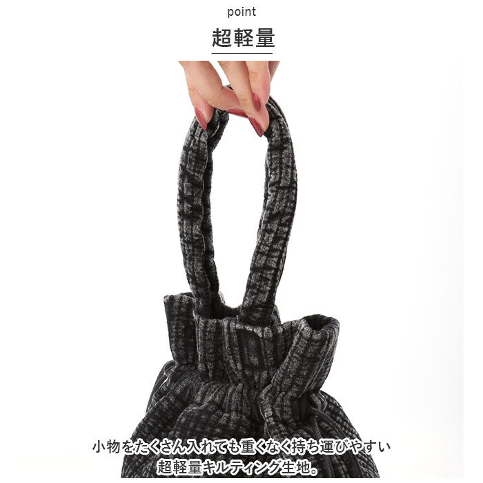 BACKYARD FAMILY「Rename ヌビ ミニ巾着バッグ 通販 ヌビバッグ かばん 巾着バッグ 巾着 レディース カバン」|ハンドバッグ|