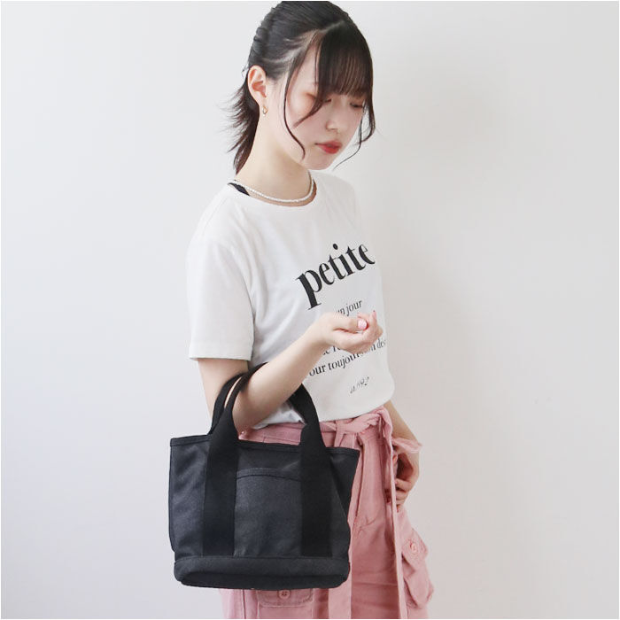 BACKYARD FAMILY「Rename バッグ RTH22025 通販 トートバッグ 小さめ キャンバス 帆布」|トートバッグ|